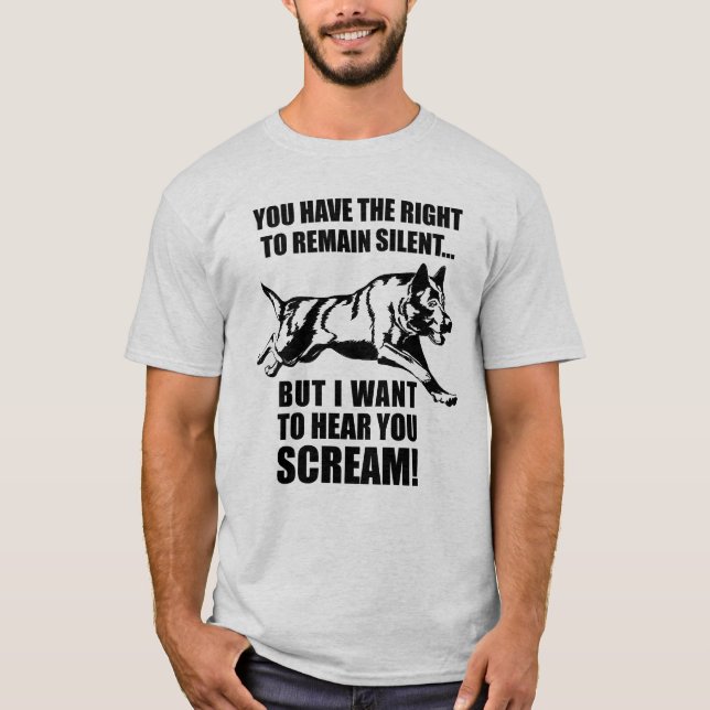 T-shirt Chien de berger allemand - GSD (Devant)