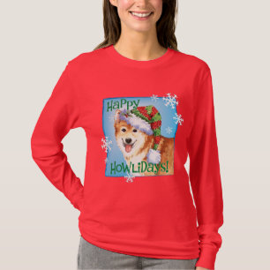 T-shirt Chien de berger heureux d'islandais de Howlidays