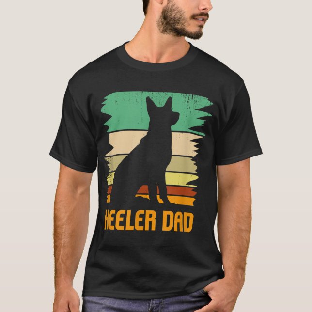 T-shirt Chien de bétail australien I animal de compagnie I (Devant)