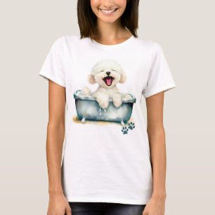 T-shirt Chien de Bichon Frise