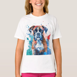 T-shirt Chien de boîte