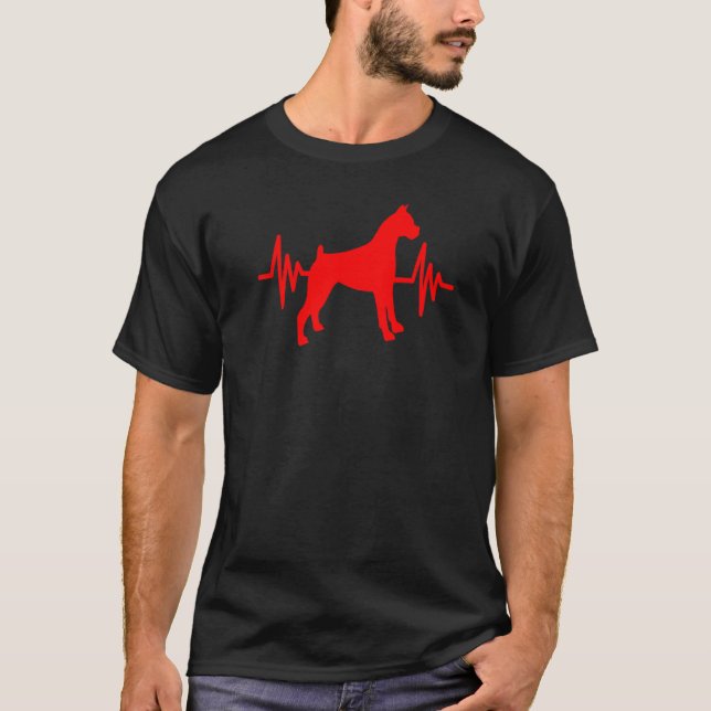T-shirt Chien de boîte (Devant)