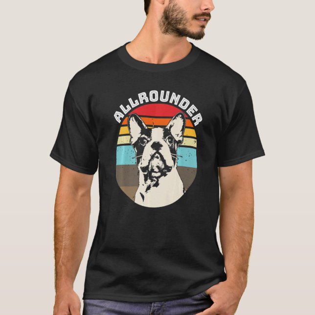 T-shirt Chien de Boston Terrier race 14 (Devant)