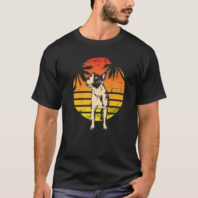 T-shirt Chien de Boston Terrier race 79 (Devant)