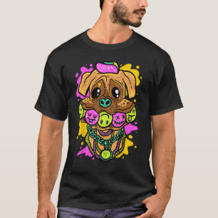 T-shirt Chien de boxe allemand conception animale chien