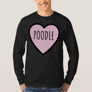 T-shirt Chien de caniche