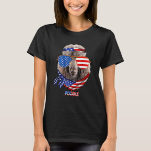T-shirt Chien de caniche américain