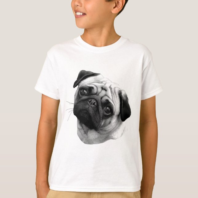 T-shirt Chien de carlin (Devant)