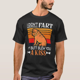 T-shirt Chien de chien de taureau anglais