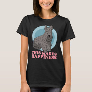 T-shirt Chien de chien écossais Terrier Dogs Propriétaire 