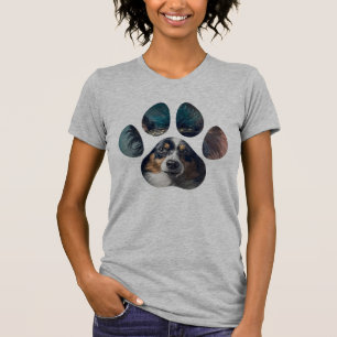 T-shirt Chien de chiot Log Paw