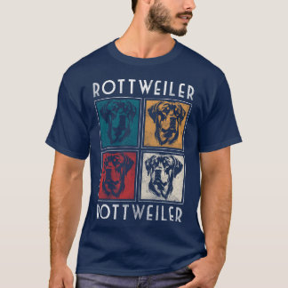 T-shirt Chien de combat ami chien vintage
