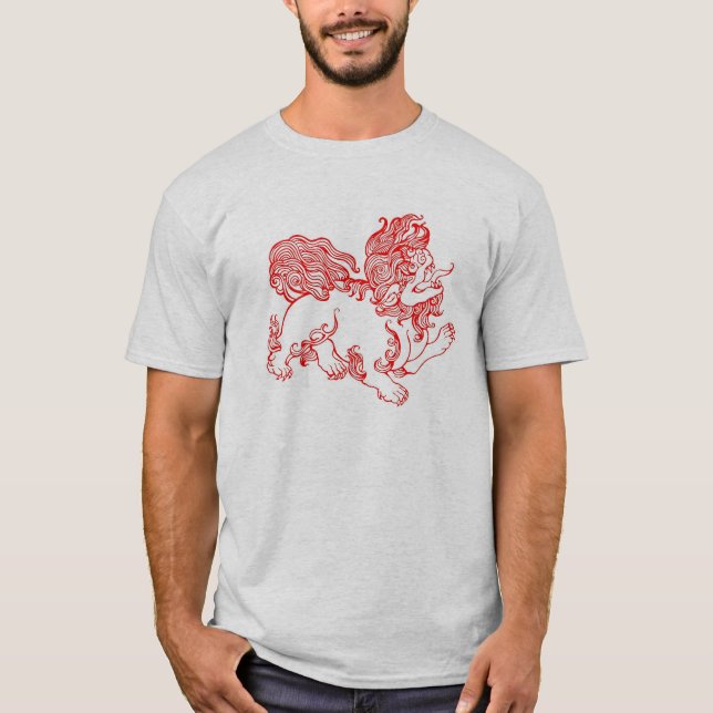 T-shirt Chien de Foo (Devant)