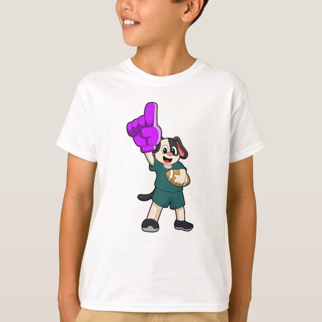 T-shirt Chien de football Sports (Devant)