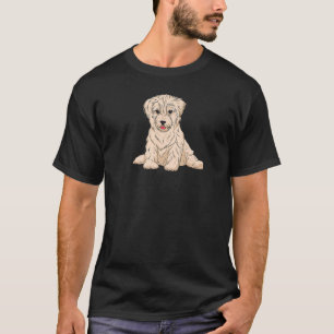 T-shirt Chien de Havanais jouant et amical