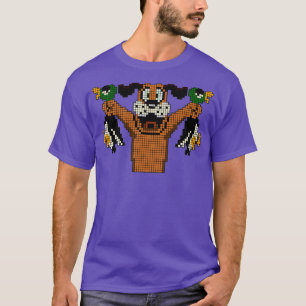 T-shirt Chien de jeu vidéo Chasse au canard (2)