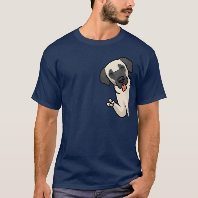T-shirt Chien de Kangal fille vintage (Devant)