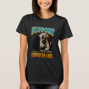 T-shirt Chien de Labrador de programmation informatique Lo