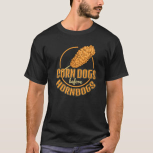 T-shirt Chien De Maïs Avant Chien De Maïs Chien De Maïs Sa