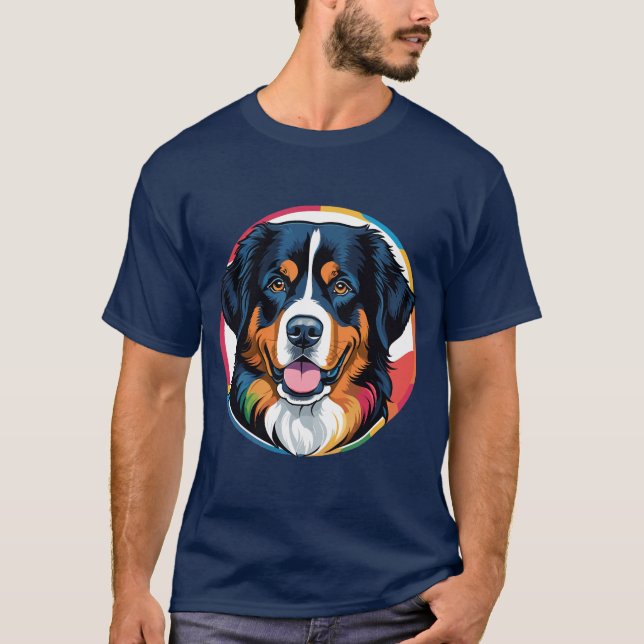 T-shirt Chien de montagne bernois (Devant)