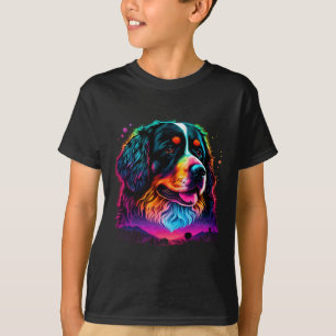 T-shirt Chien de Montagne bernois lumineux et magnifique