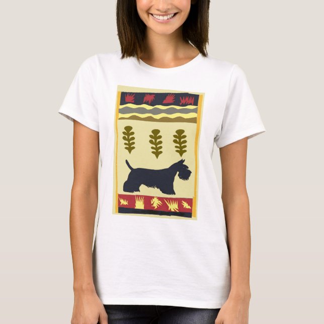 T-shirt Chien de montagne écossais (Devant)