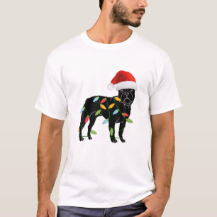 T-shirt Chien de Noël à Chien de Chien de Fer à Noel Lu