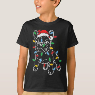 T-shirt Chien de Noël Chien de Chien de Chien de Noël Arbr