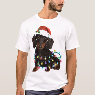 T-shirt Chien de Noël de Dachshund
