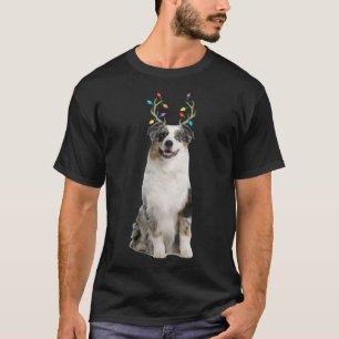 T-shirt Chien de Noël du berger australien Reinder