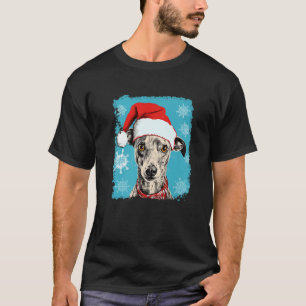 T-shirt Chien de Noël Italien Greyhound Premium
