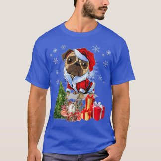 T-shirt Chien de Noël Joyeux Chiens de Noël Anglais Christ
