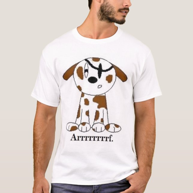 T-shirt Chien de pirate (Devant)