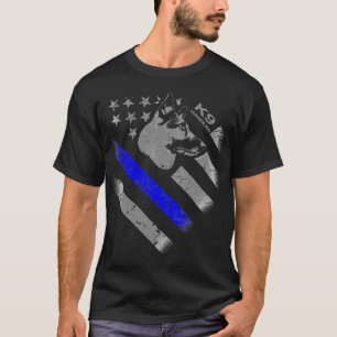 T-shirt chien de police de handler k9