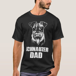 T-shirt Chien de race Schnauzer chien chiot cadeaux vintag