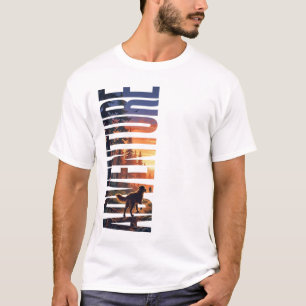 T-Shirt Chien de Randonnée Aventure Nature