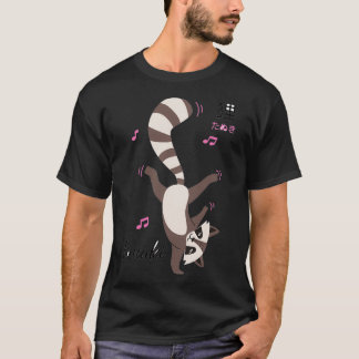 T-shirt Chien de raton laveur japonais Tanuki Fox