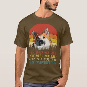 T-shirt Chien De Souris Islandais Rétro Chaque Snack Que V