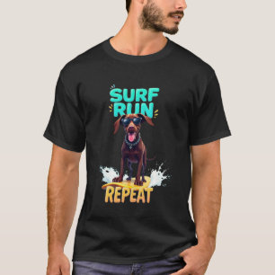 T-shirt Chien de surf Cool German Shorthaired Pointer