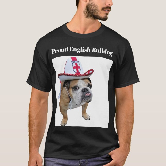 T-shirt Chien de taule anglais fier (Devant)
