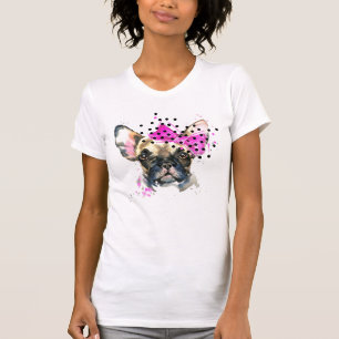 T-shirt Chien de Taureau de Français de Cutie