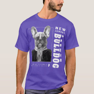 T-shirt Chien de taureau français du New Jersey