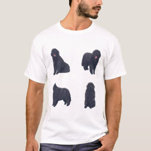 T-shirt Chien de Terre-Neuve Magic