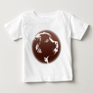 T-shirt chien de Terre-Neuve pour bébé Chemises de