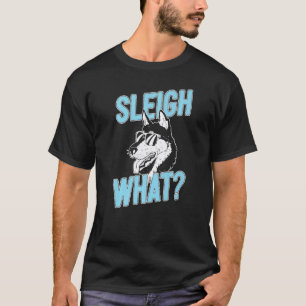 T-shirt Chien de Traîneau Husky  Traîneau Quoi  Musher
