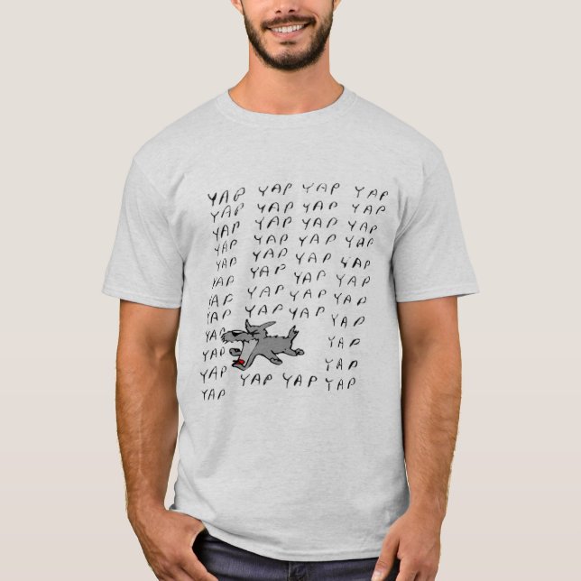 T-shirt Chien d'écorcement (Devant)