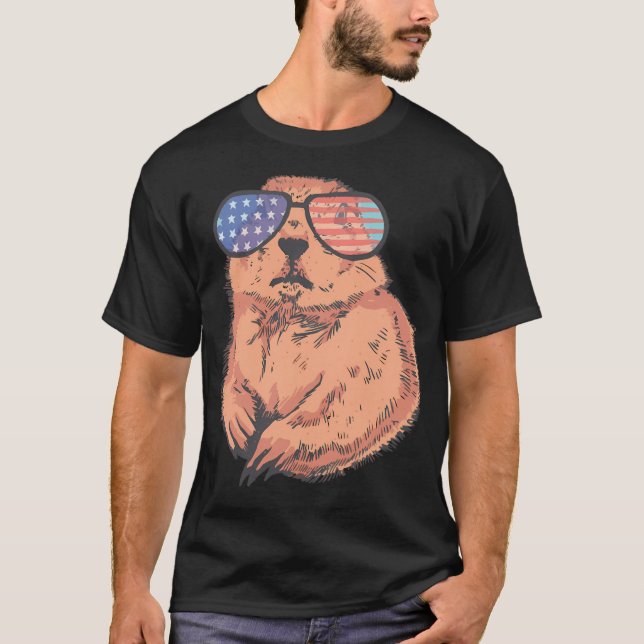 T-shirt Chien des Prairies (Devant)