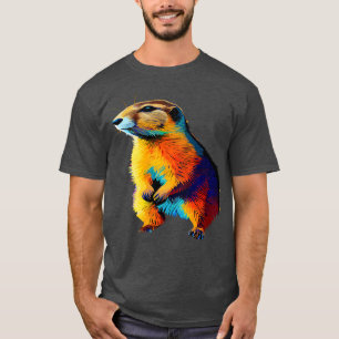 T-shirt Chien des Prairies
