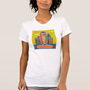 T-shirt Chien d'hôte de style Chicago