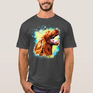 T-shirt Chien d'Irlande